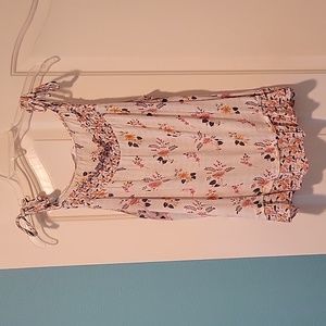 Cute floral tank top